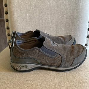 Chaco Kendry Walking Trail Hiking Slip On Shoes Sneakers Suede Gray Size 6.5